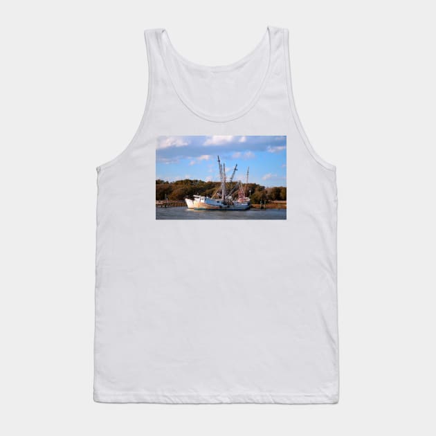 Old Fishing Boats Tank Top by Cynthia48